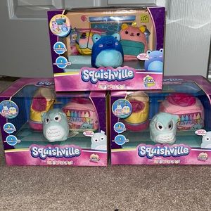 Squishmallow Squishville Set -ONE- “Back to School” or “Star Student” PICK ONE